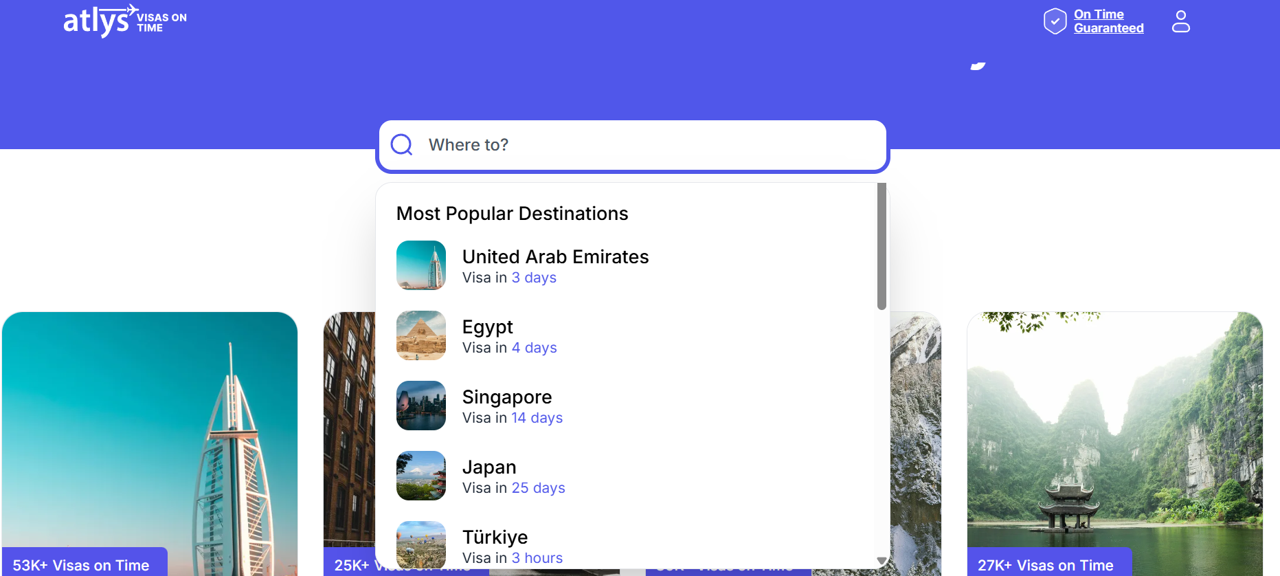 Atlys Search