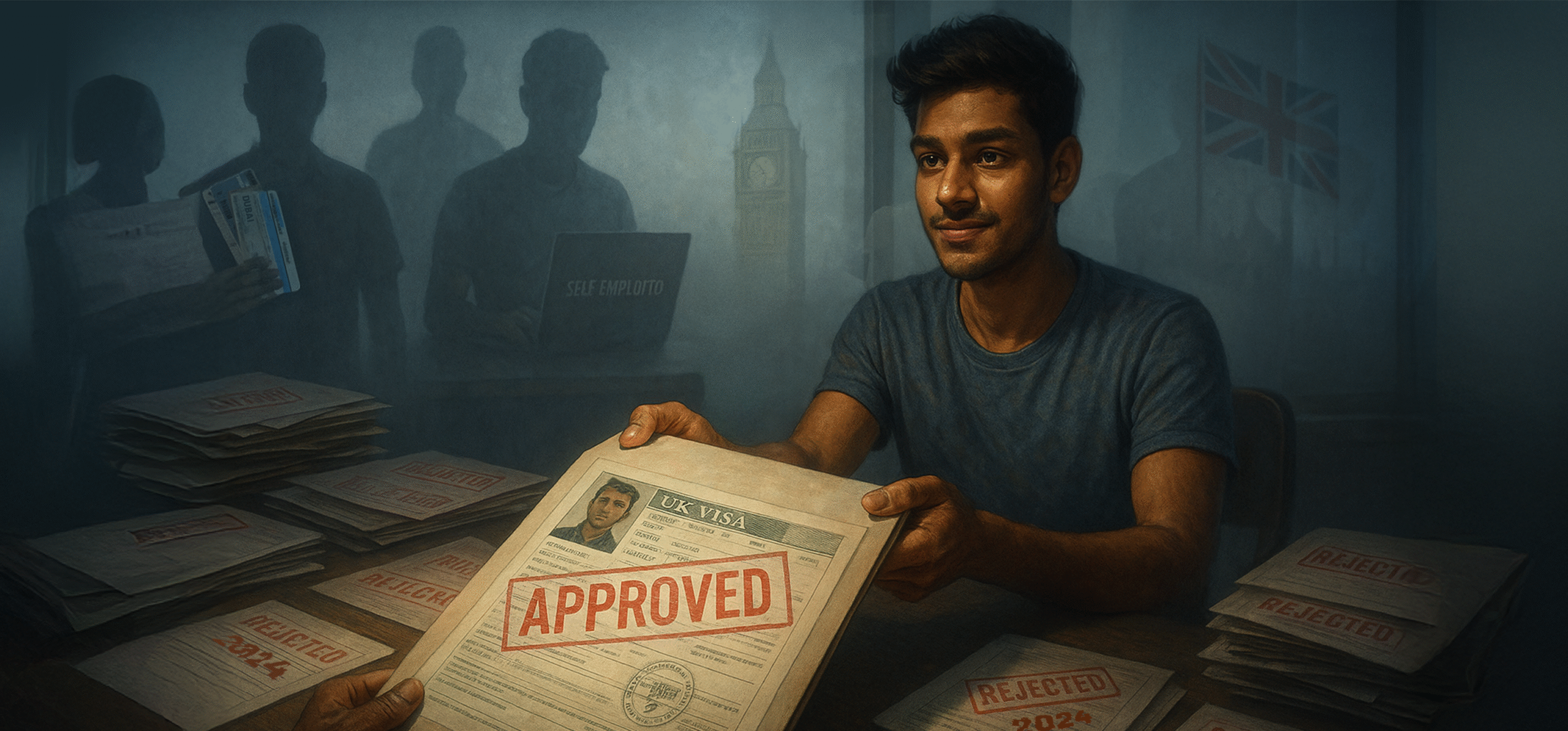 How I Got My UK Visa Approved at 22 After a Rejection as a Self Employed Indian